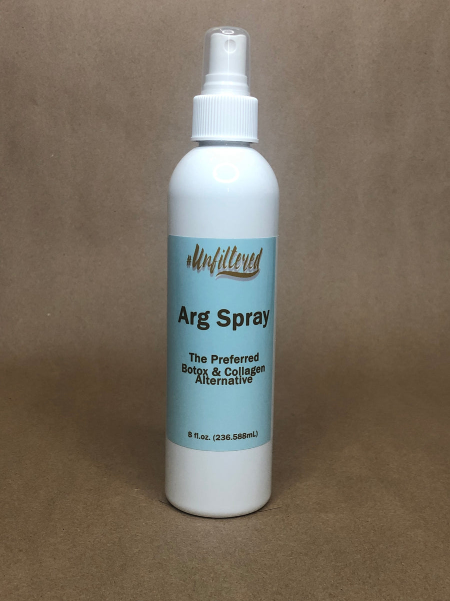 #Unfiltered Argireline Spray Botox and Collagen Alternative Sample