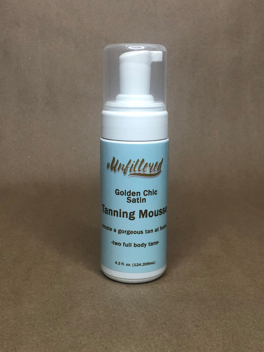#Unfiltered Golden Chic Satin Tanning Mousse